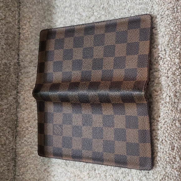 Louis Vuitton Damier Checkbook Cover Wallet Authentic - Picture 4 of 8